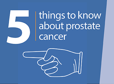 5 Things to Know about Prostate Cancer