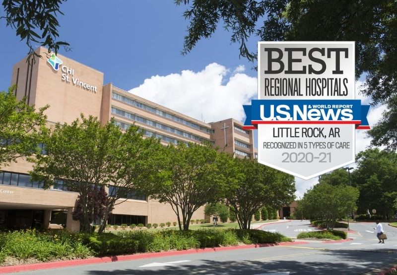 CHI St Vincent Infirmary_2020 US News and World Report Best Regional Hospitals seal